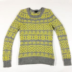 THEORY Long Sleeve 100% Wool Sweater